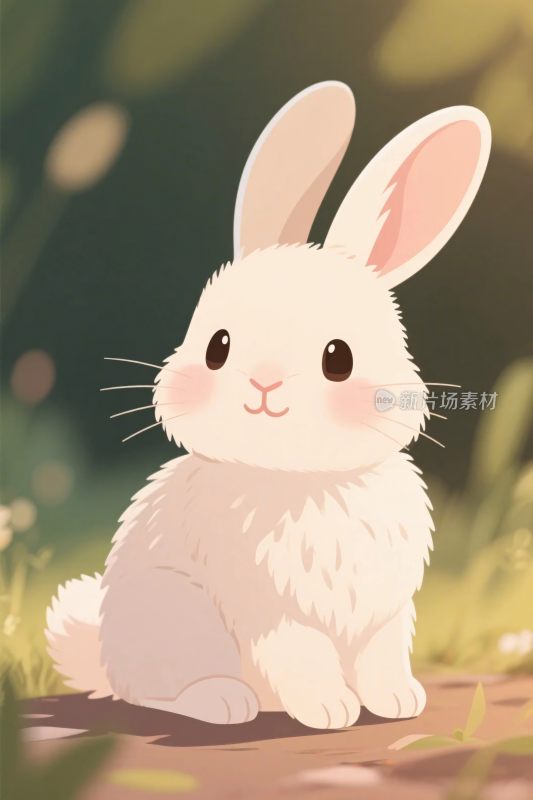 卡通小兔形象