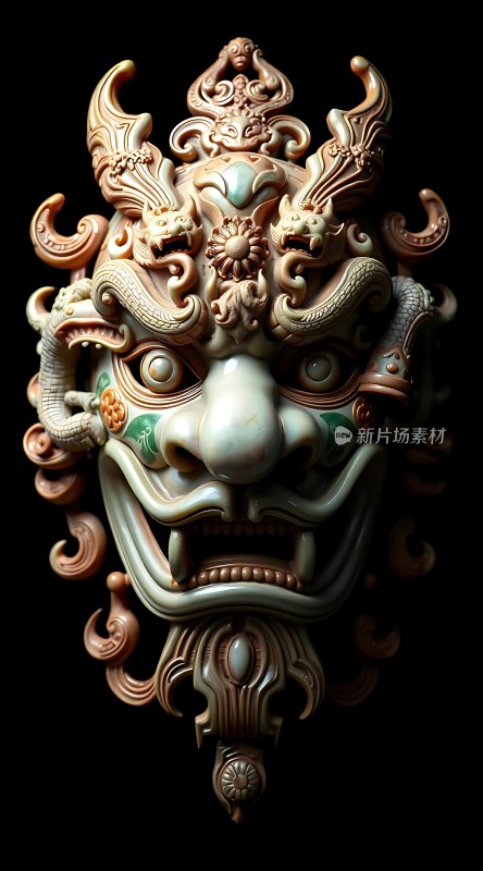 精美面具艺术展示