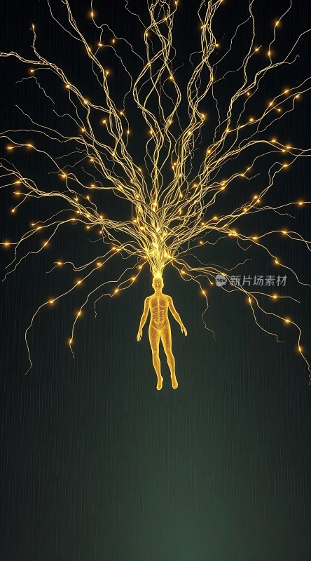 **心灵之光人类与宇宙的连接**