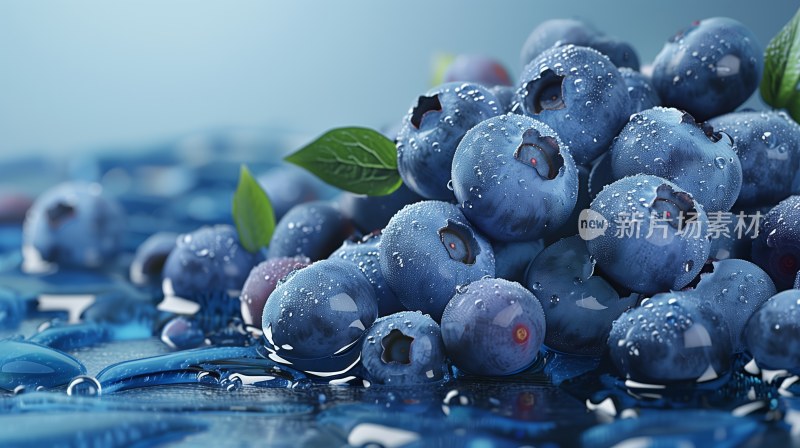 蓝莓水果摄影