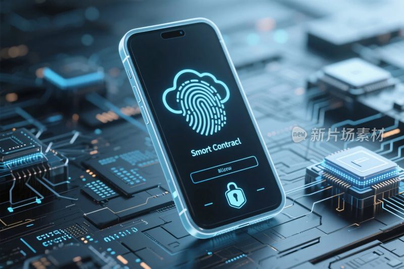 智能指纹安全界面