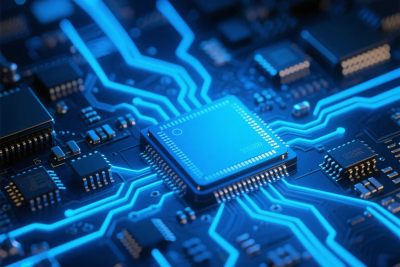 电子芯片科技电路图