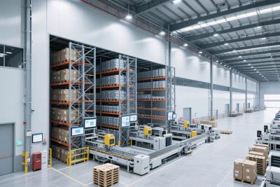 自动化仓库物流场景 自动化仓库物流场景