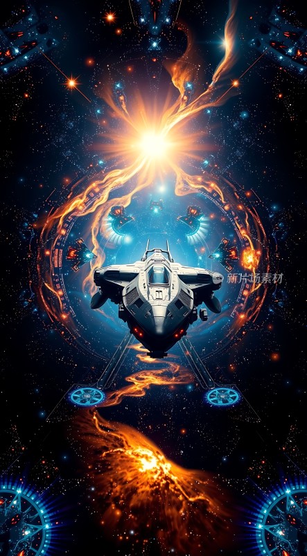 星际航行探索未知领域