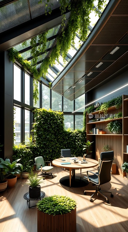 绿色生态办公空间