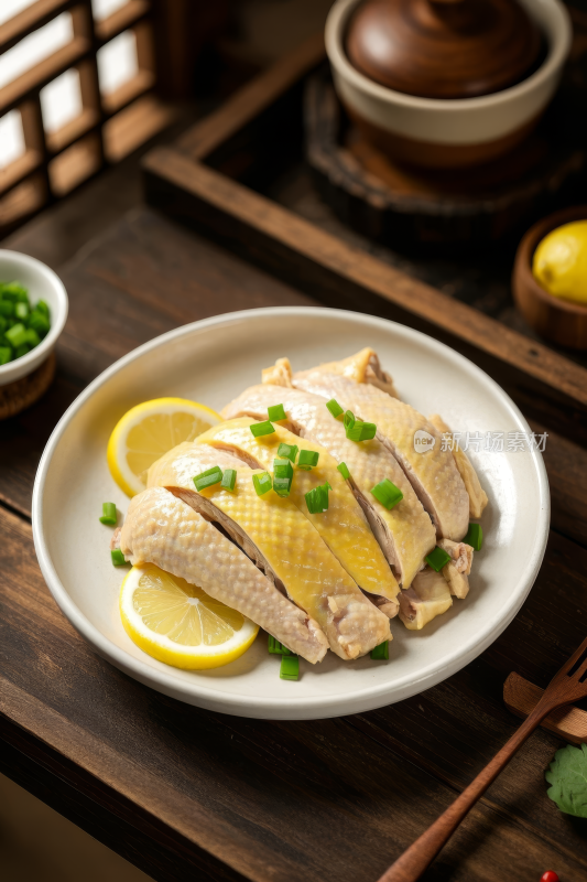 白切鸡中国传统经典美食中式家常美味食物