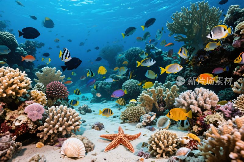 珊瑚与海洋鱼类生态