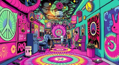 和平与爱的小巷