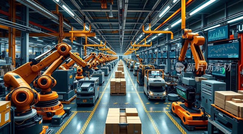 智能工厂未来生产线的核心力量