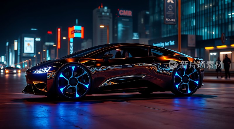 未来之城科技座驾