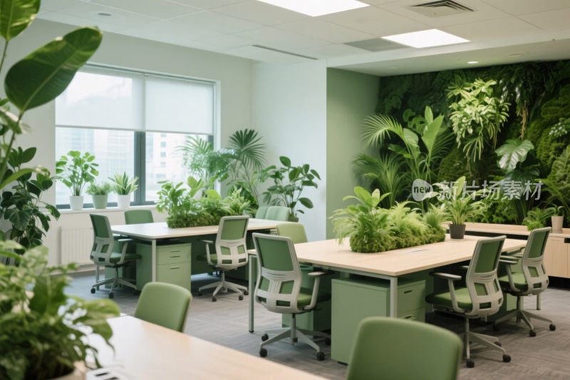 办公室绿植办公空间