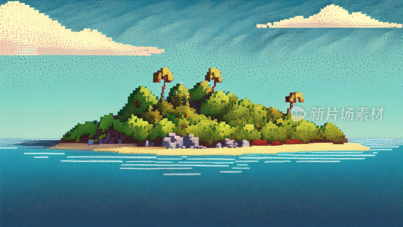 像素岛 像素海岛 游戏风
