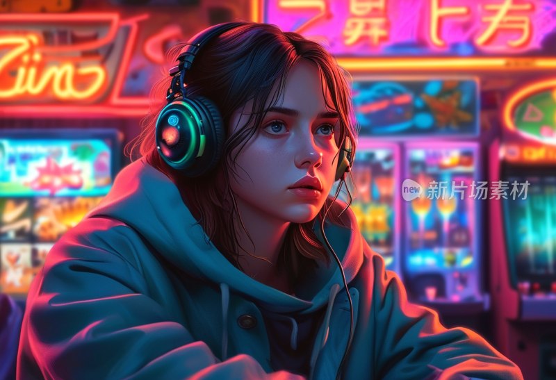 夜幕下游戏沉思