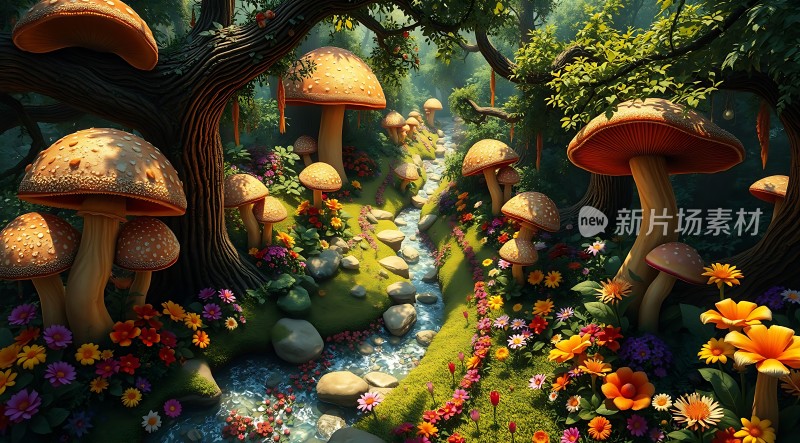 奇幻森林秘境之旅