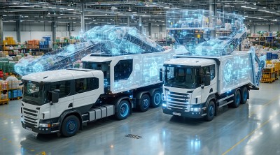 未来智能物流仓库 未来智能物流仓库