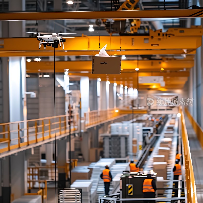无人机仓库配送系统高效运作