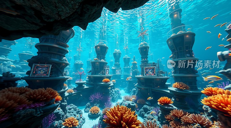 水下宫殿秘境探秘