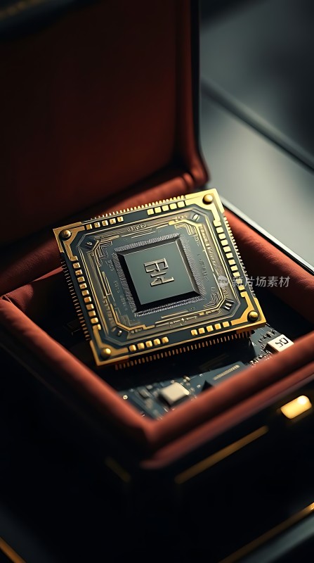 芯片展示科技感十足