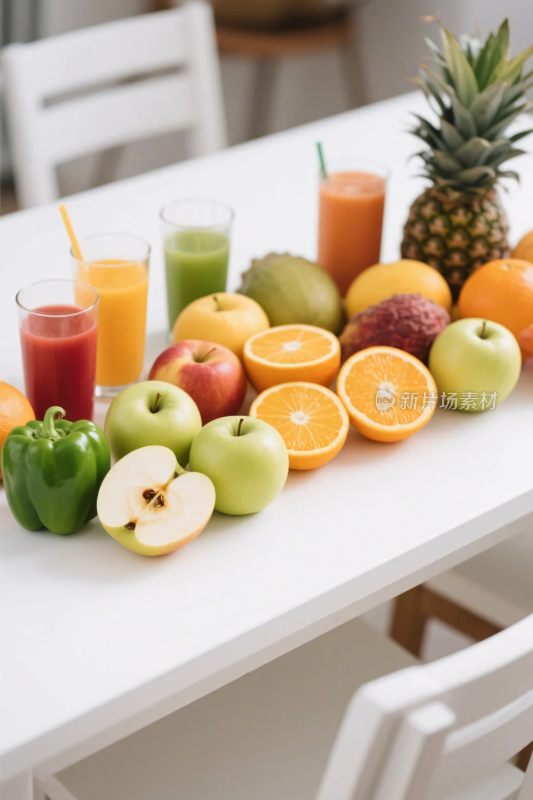 健康水果果蔬展示图