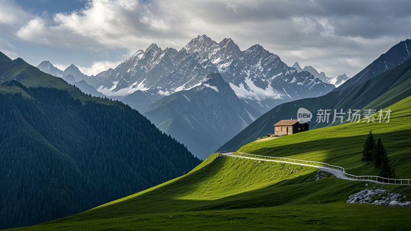 大山的美景