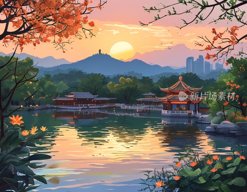 惠州西湖美景