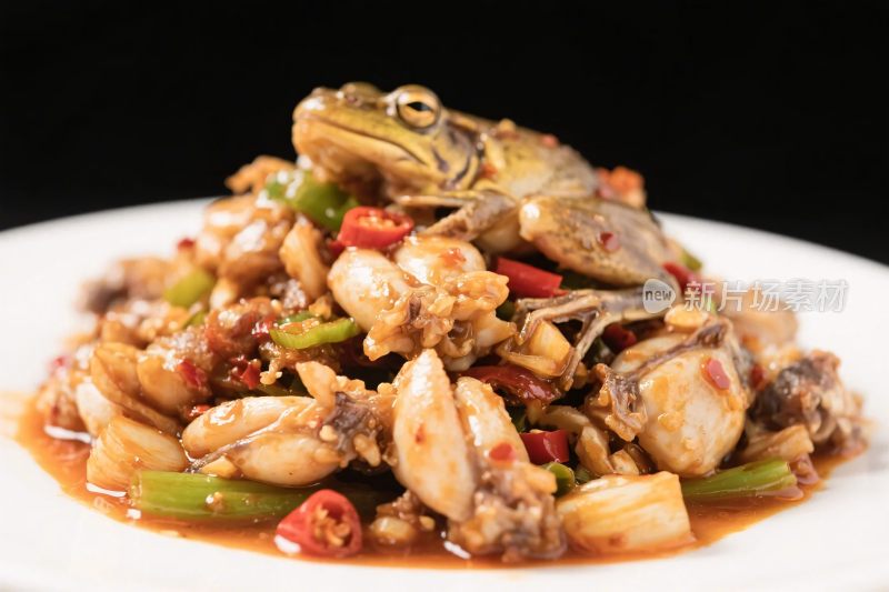 家常麻辣蛙腿菜肴