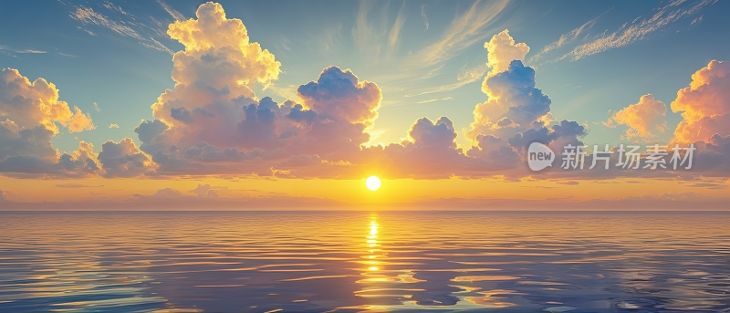 大海日出 海上日出