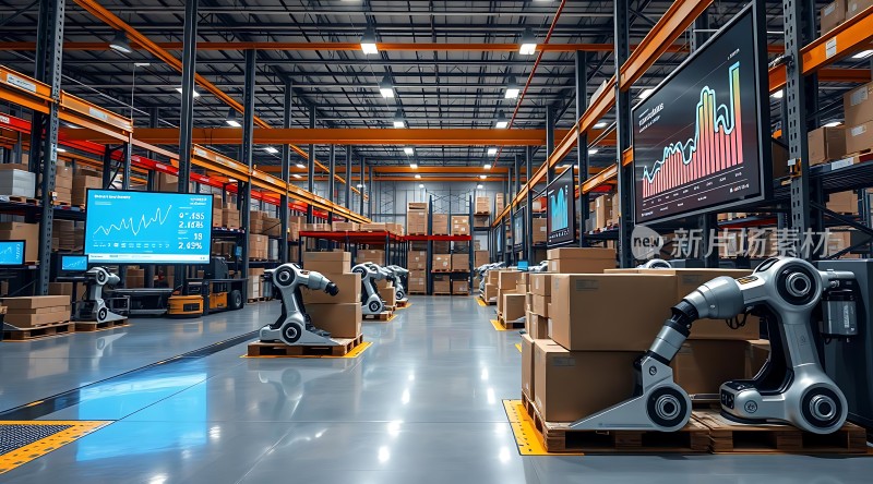 智能仓储机器人高效作业