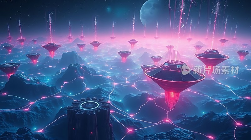 外星科技之城未来世界的神秘探索