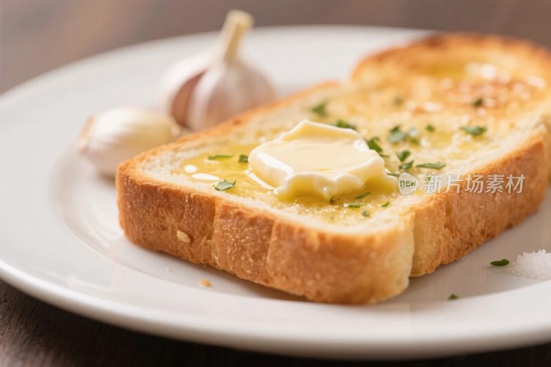 烤面包美食摄影