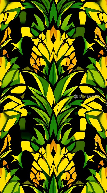 菠萝绿意盎然
