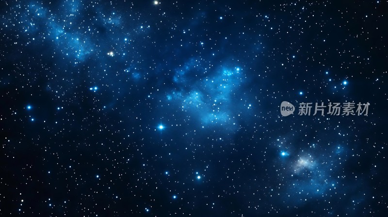 璀璨星空下的宇宙奇观