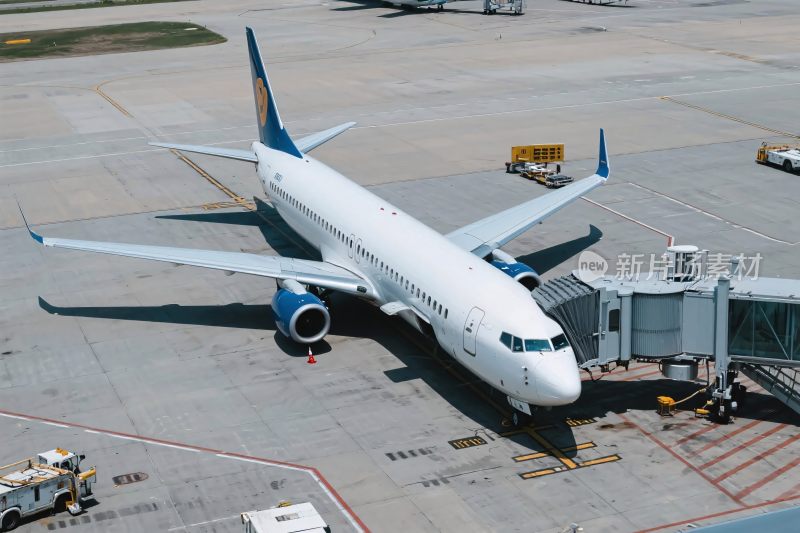 机场客机停机坪