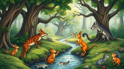 森林里的动物们 森林里的动物们