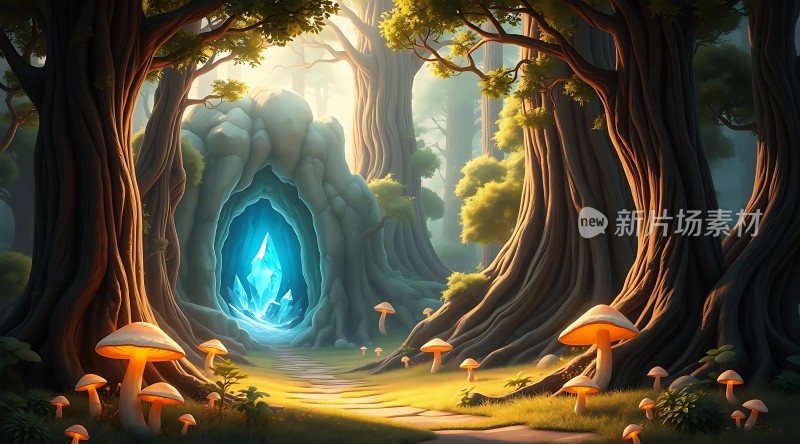 神秘森林秘境探险之旅