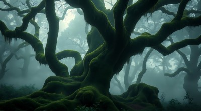 迷雾森林中的古老树精 迷雾森林中的古老树精