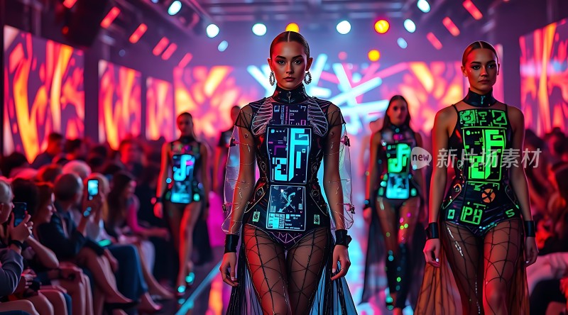 时尚之夜科技与艺术的华丽碰撞