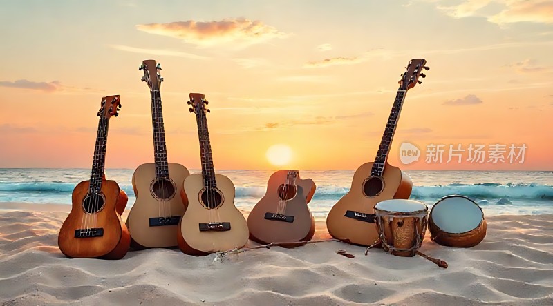 沙滩吉他音乐会