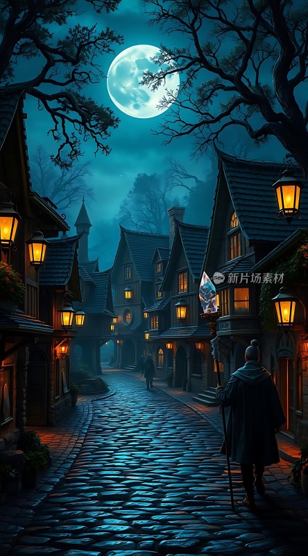 月下古街