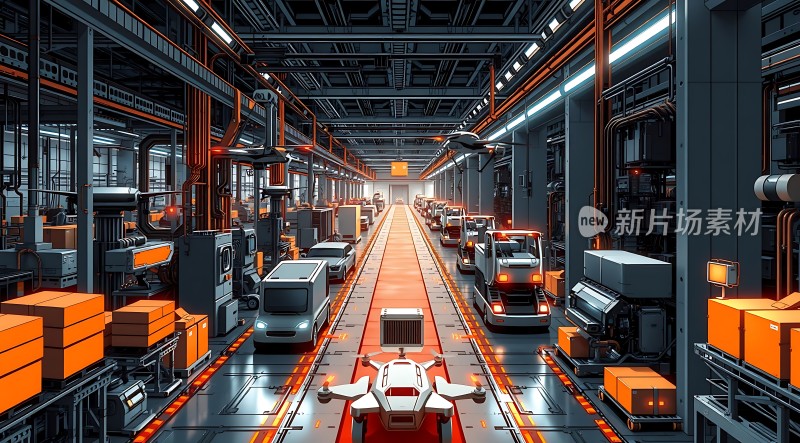 未来工厂智能物流中心