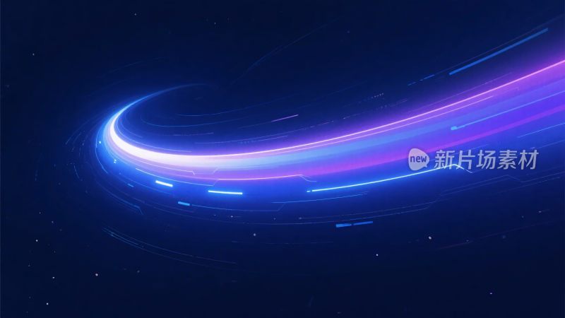 炫彩霓虹光线背景图