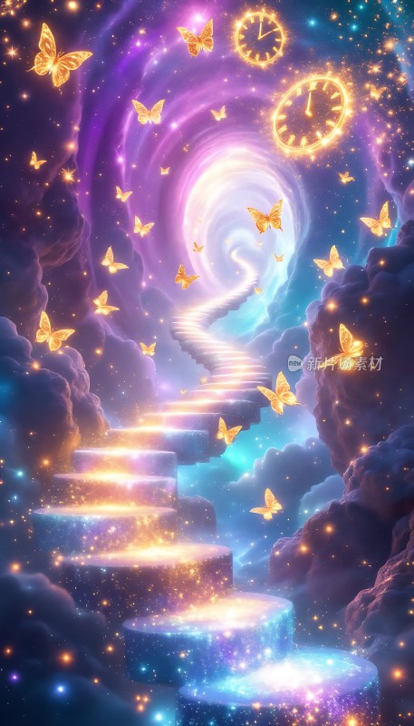 通往梦幻之境的时光阶梯
