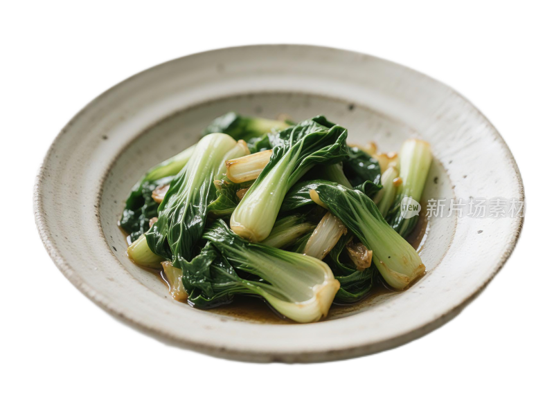 炒青菜免抠素材