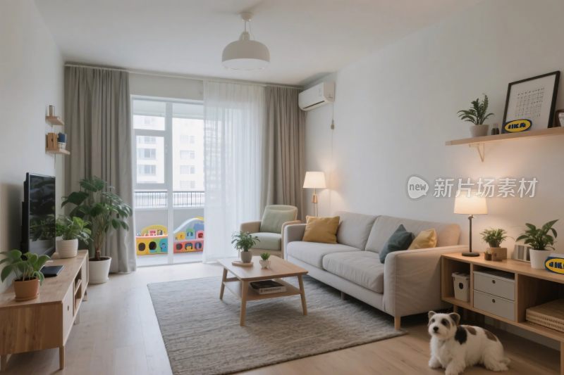 现代简约客厅布置