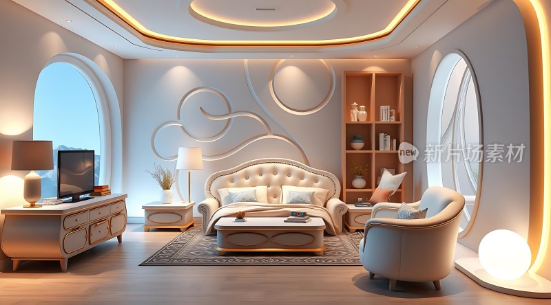 现代家居设计温馨舒适生活空间