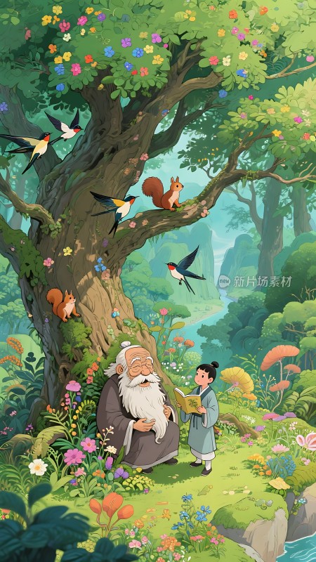 森林里的智慧传承