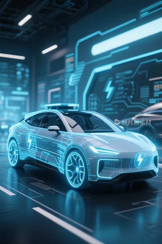 科幻未来汽车场景