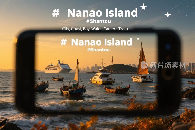 手机镜头下的南澳岛海景