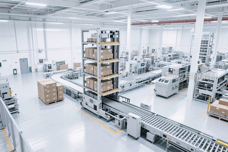 自动化仓库物流场景