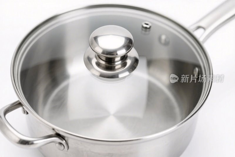 不锈钢锅具带玻璃盖